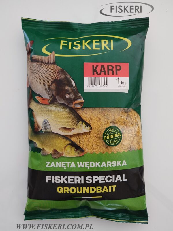 JASNA ZANĘTA NA KARPIA FISKERI SPECIAL KARP 1kg