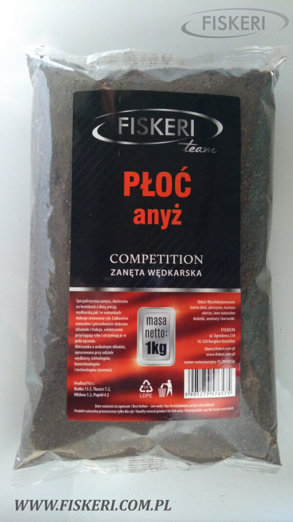 zanęta na płoć anyż