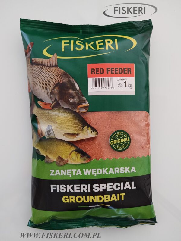 ZANĘTA WĘDKARSKA FISKERI SPECIAL RED FEEDER 1kg